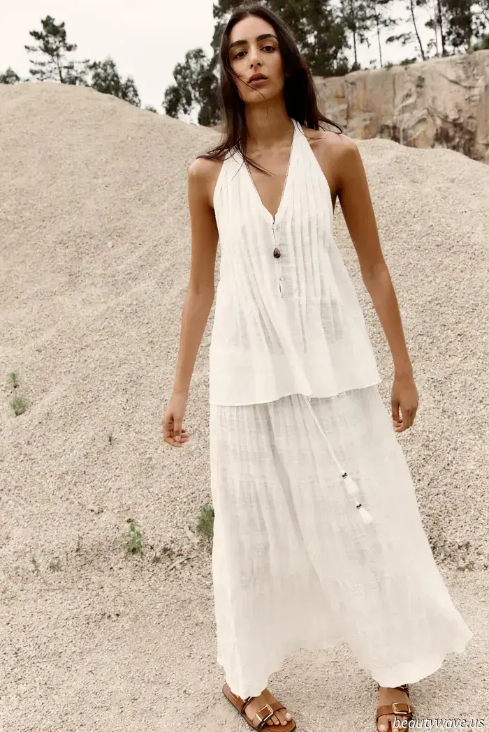 I spend the entire day browsing Zara—these summer tops appear very luxurious.
