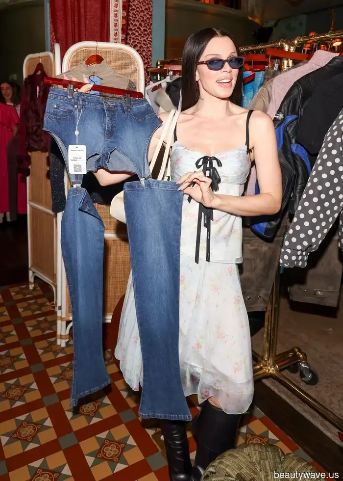 Julia Fox has moved on from graphic tees and grunge, stepping into her "Archival-Vintage Bidding" phase.