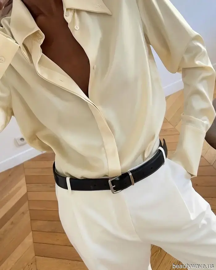 Suddenly, everyone is pairing this chic item with white pants.