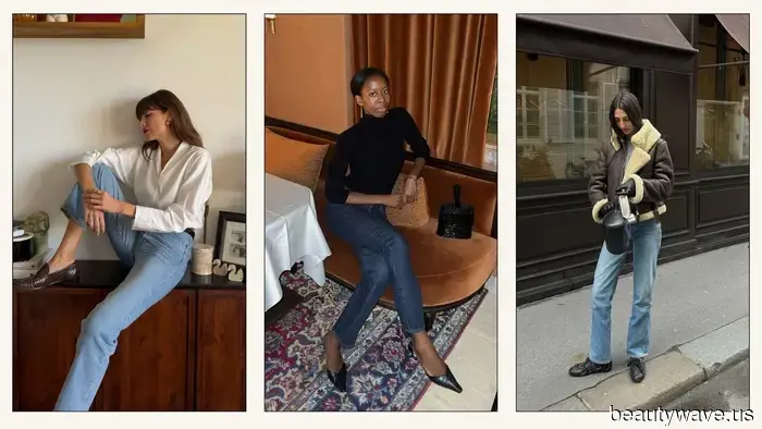 Nessuno rende il denim più chic delle donne francesi&mdash;3 tendenze di scarpe che stanno abbinando ai jeans a sigaretta in questo momento