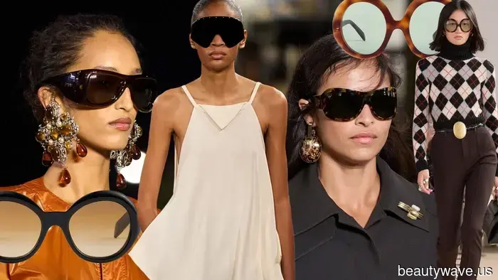 This summer, every trendy brand is investing in eccentric sunglasses.