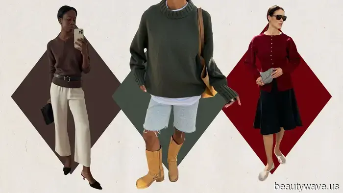 Tutti presto abbandoneranno i maglioni neri per quelli in queste 8 tendenze di colore