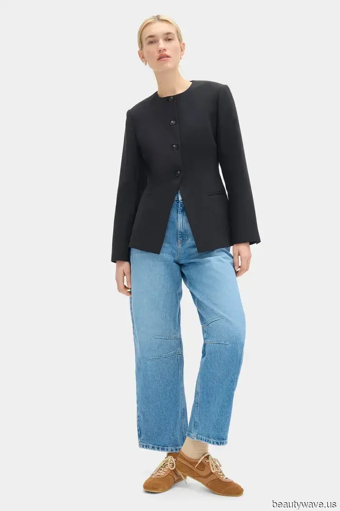 Mein Kollege fragte mich nach dem besten Weg, Stovepipe-Jeans zu stylen&mdash;keine Frage, das ist es.