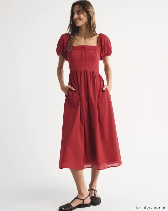 I Tried On Abercrombie's Stylish, Ultra-Minimalist Summer Dresses—These 3 Met My Rigorous Criteria.
