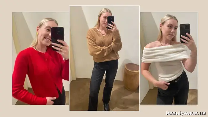 I spent several hours trying on cashmere, and all of my favorite finds are from this one brand.