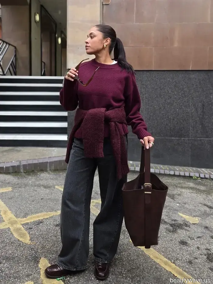 Elite Dressers Are Revamping This Once Disdained Color: Here's How to Style Aubergine This Winter