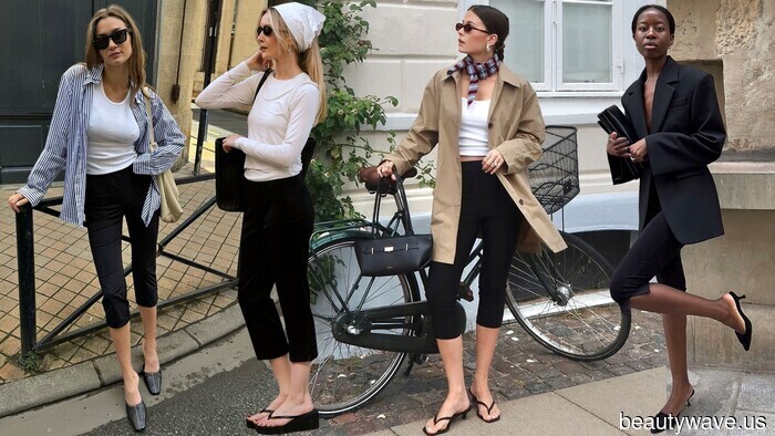Love it or loathe it: This is how Europeans are sporting this season's divisive pants trend.
