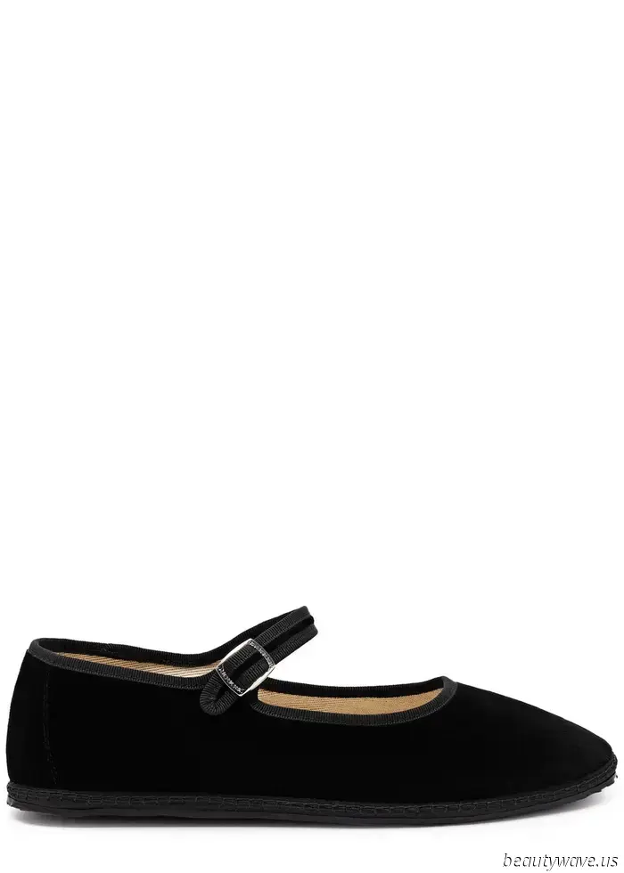 This lovely flat shoe enhances midi skirts and dresses in ways that sneakers never can.