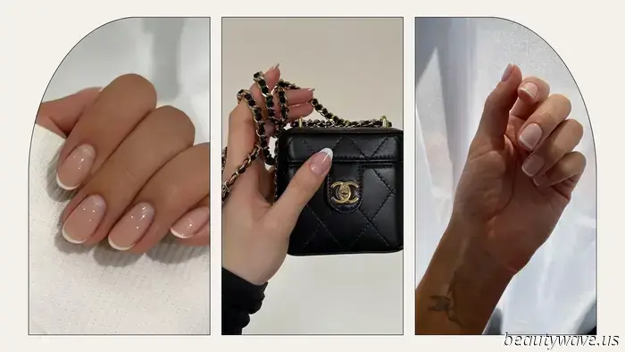 Beauty Editors Concur: This Simplistic French Manicure Trend Is an Evergreen Attraction.