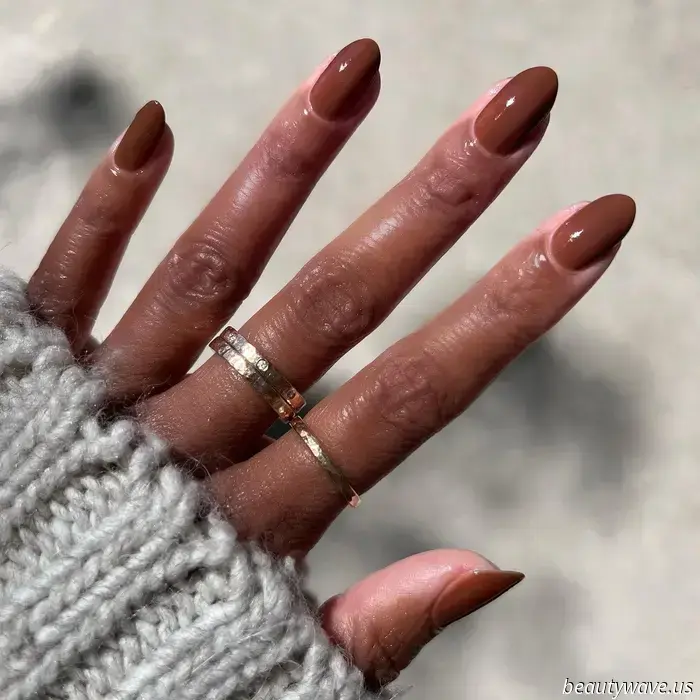 Chestnut Nails Are Already Becoming Popular This Autumn—Here's How to Style Them