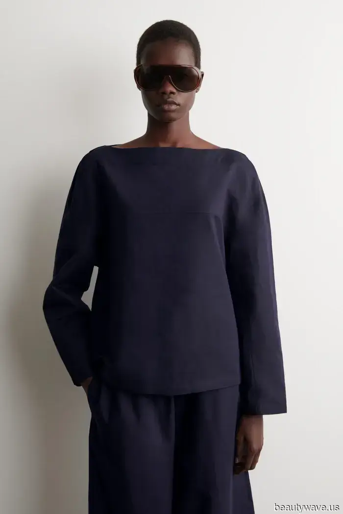 No, not cotton tees: refined dressers will be opting for this lovely top style instead this summer.