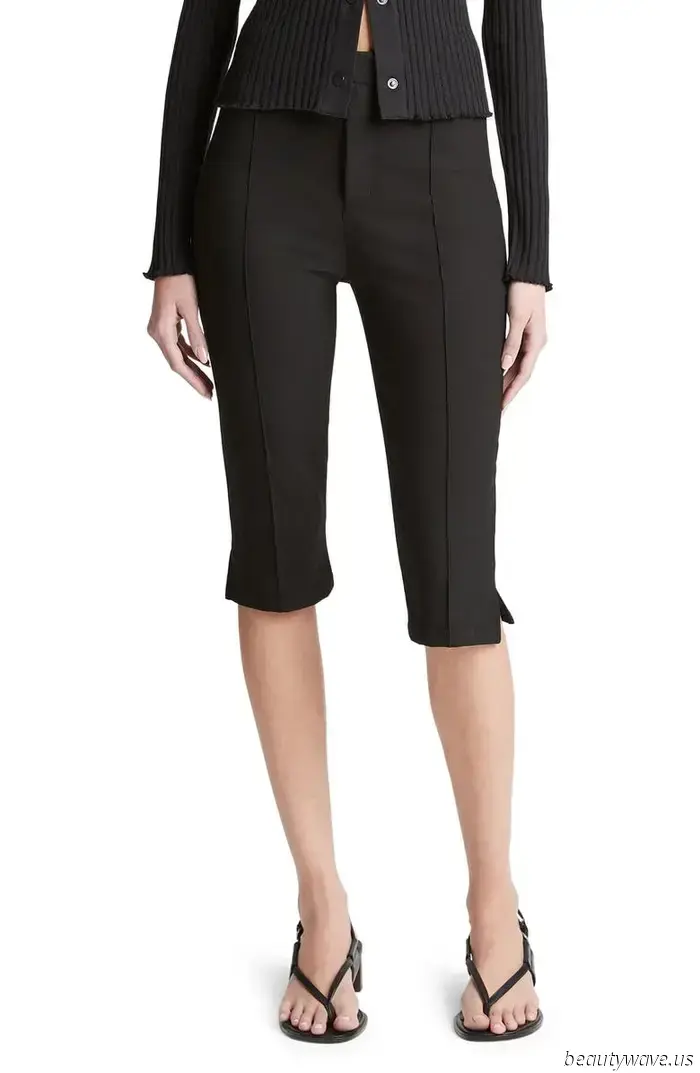 Skip the sneakers—this is the elegant flat-shoe style that French women pair with three different types of casual trousers.
