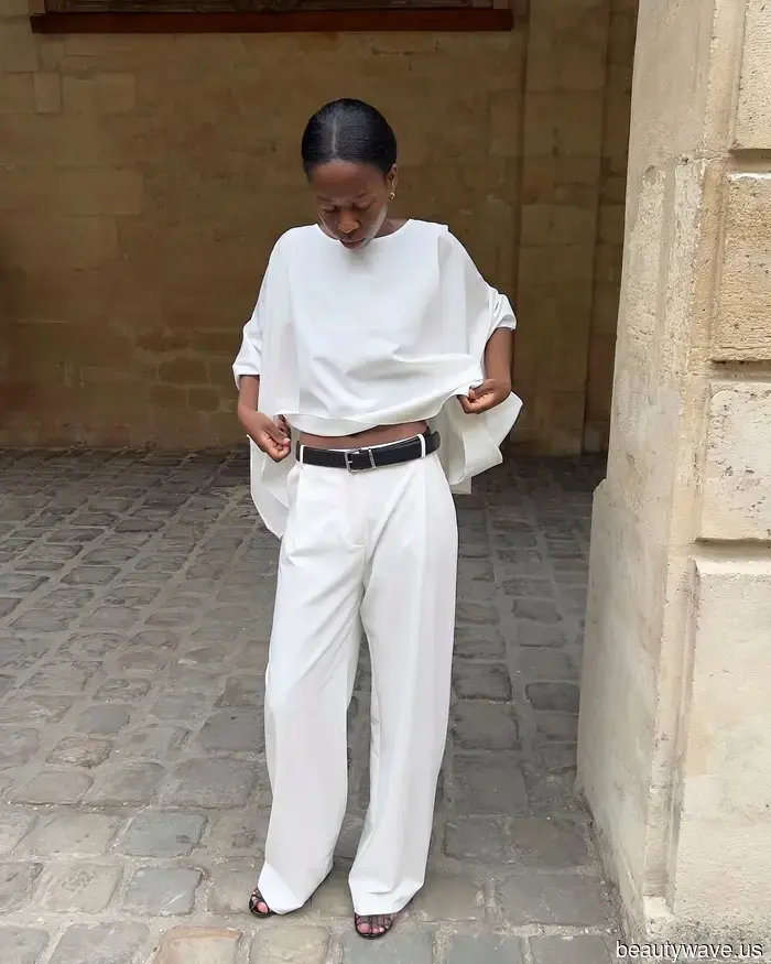 Fashionable women understand that donning this color from head to toe is incredibly stylish this summer.