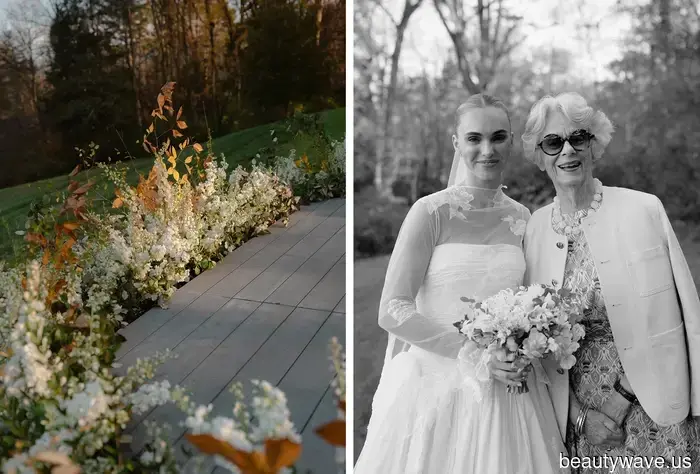 The Bride Wore Danielle Frankel and Vintage Ralph Lauren for Her Wedding at Blackberry Farm.