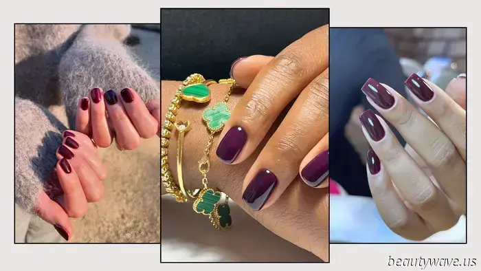 Kühler als Burgunder: Dieser schicke Nagellacktrend ist derzeit besonders beachtenswert.