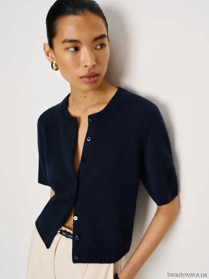 I spent several hours trying on cashmere, and all of my favorite finds are from this one brand.