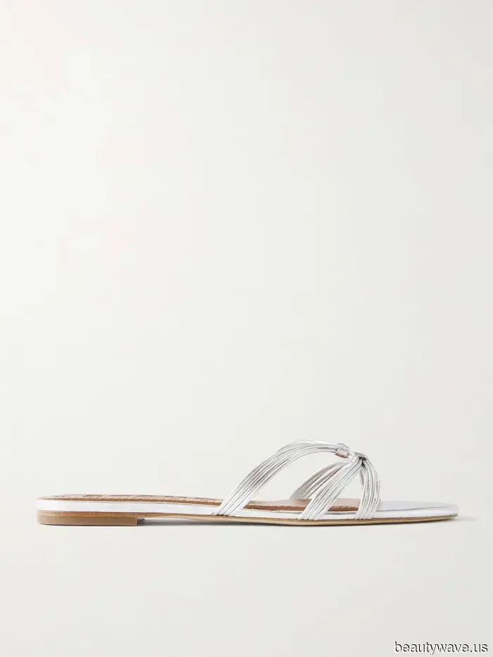 Not just plain white dresses— in 2026, the focus is on this beautiful dress trend paired with this sandal-color trend.