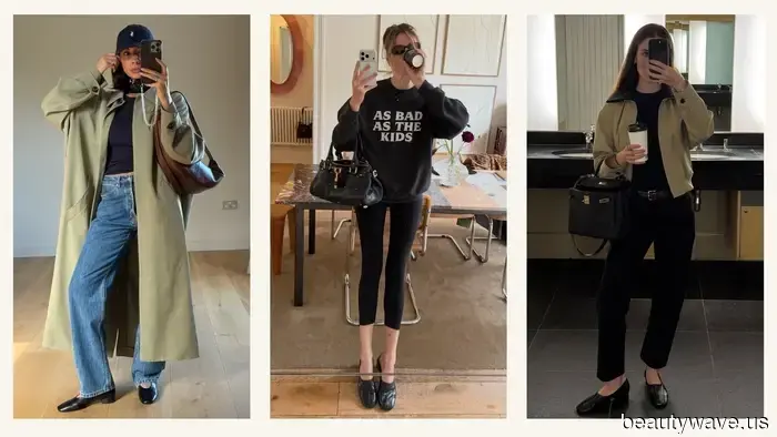 Forget ballet flats and high heels; these "outdated" shoes are the most stylish with jeans, leggings, and skirts.