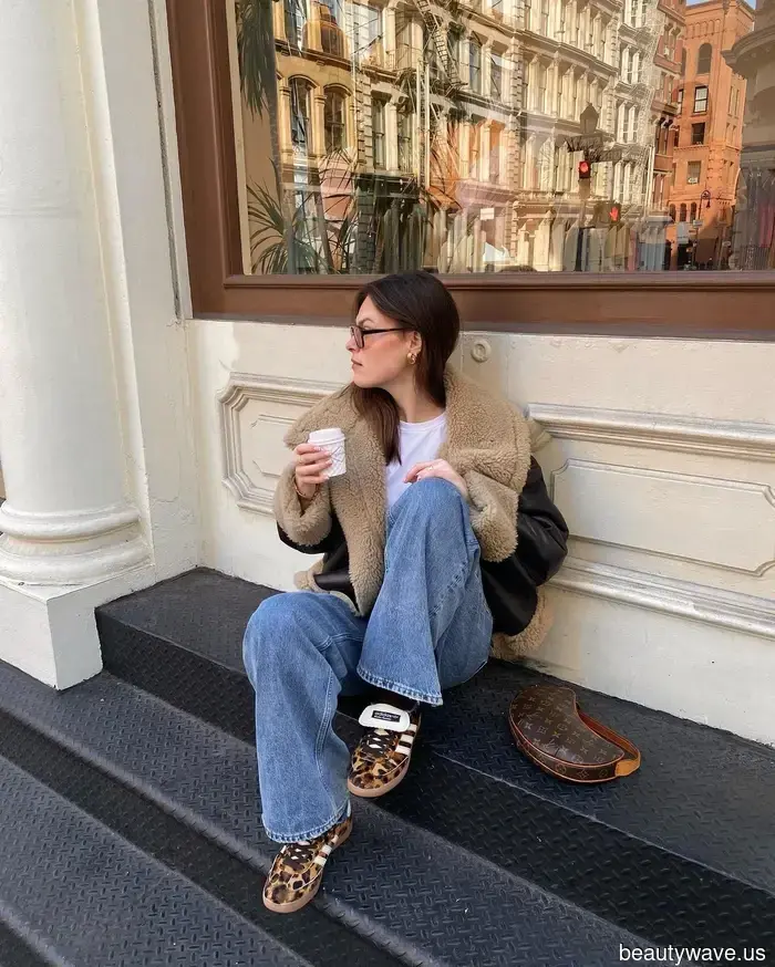 If a fashionable girl in NYC isn't sporting ballet flats or thong kitten heels, she's opting for this surprising sneaker instead…