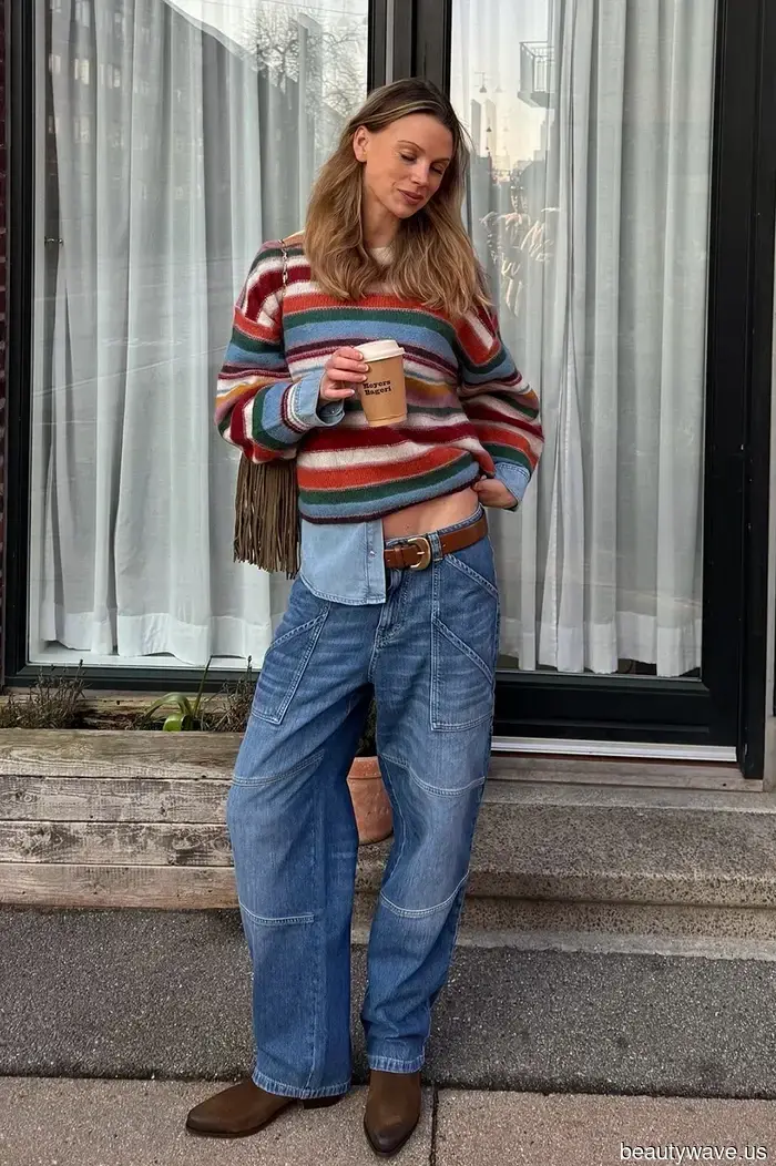 6 Shirt Trends That Stylish Girls Are Pairing With Baggy Jeans