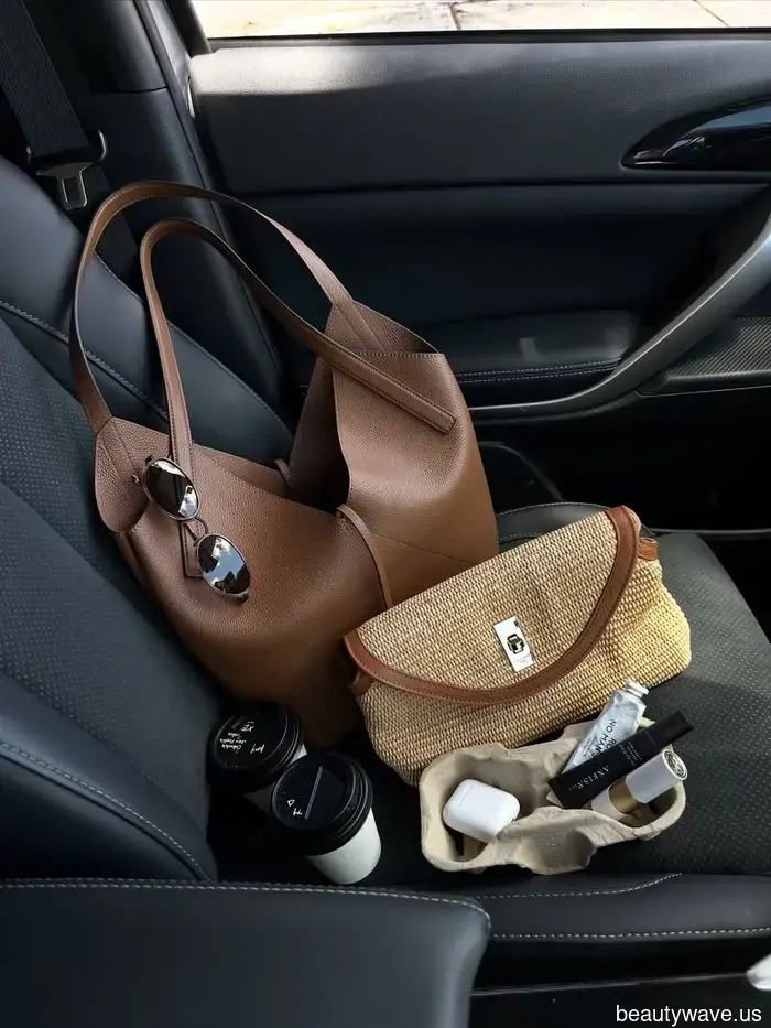 My aim this spring is to appear sophisticated and affluent—these minimalist luxury items are featured prominently on my style mood board.