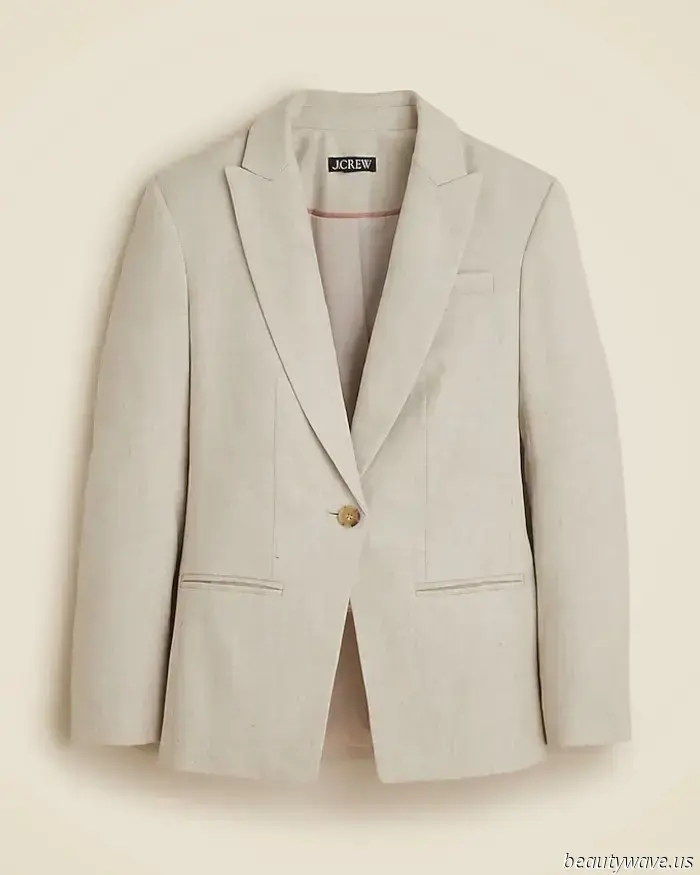 Jeans are excellent, but this is the must-have piece to pair with blazers.