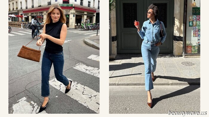 Skip the Trainers—These Are the Chic Shoes Parisians Are Pairing with Summer Jeans.