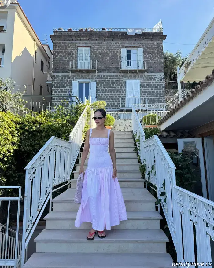 Dieses hübsche 2-teilige Outfit packt jeder Modefreund für Reisen nach Italien ein