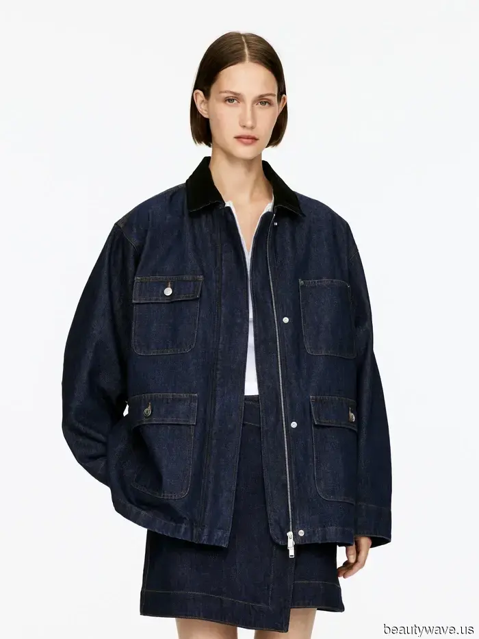 Le giacche di jeans basic non hanno alcuna possibilità contro il nuovo stile dall'aspetto ricco che sta prendendo piede.