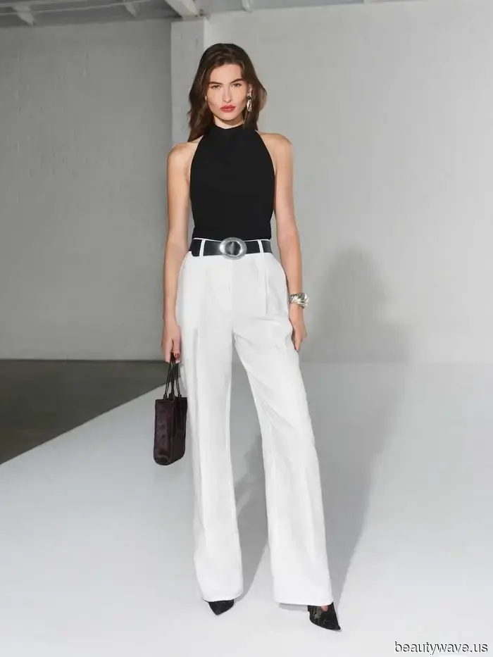 Fashionable women understand that donning this color from head to toe is incredibly stylish this summer.