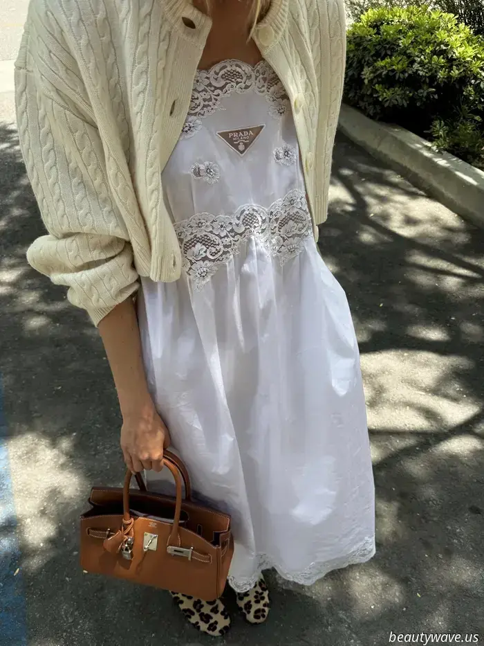 Two Simple, Fashionable Updates That Make White Summer Dresses Feel More "Unexpected" and "Exciting"