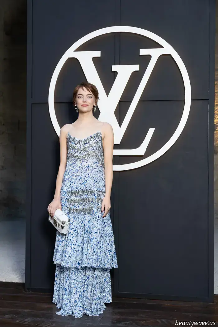 Emma Stone Recently Wore the Dress Style That Will Be Popular Among the Most Stylish Wedding Guests This Summer.