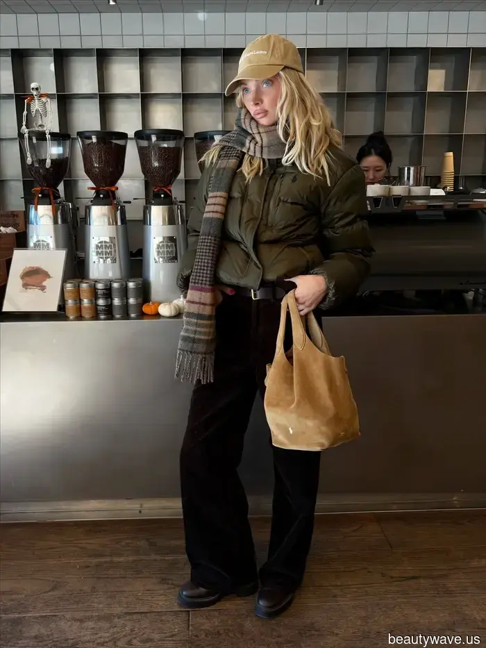 Tieni i leggings e le sneakers&mdash;Questo è il modo da It-Girl di indossare un piumino per l'inverno 2025