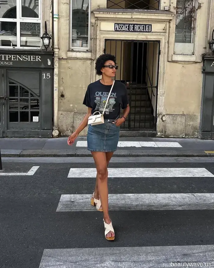 French women will be frequently donning this stylish wardrobe essential throughout the summer.