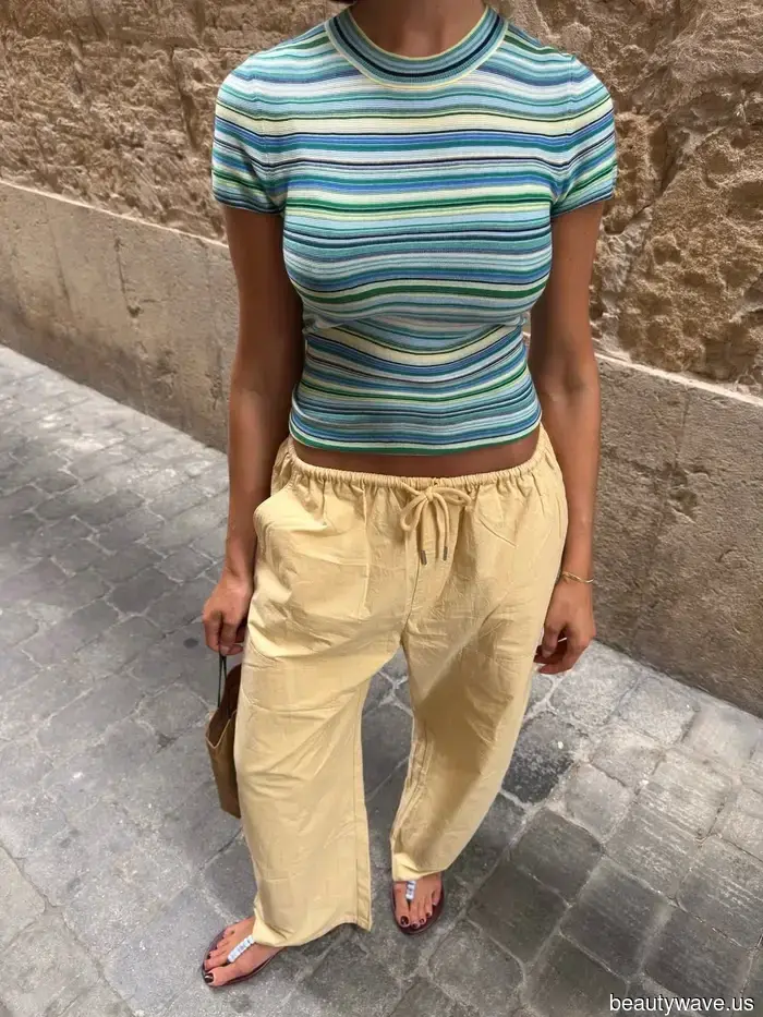 Nicht Capris: Stilvolle Kleiderschränke tragen diesen Hosen-Trend mit diesem Basic, und es besteht eine gute Chance, dass Sie es bereits besitzen…
