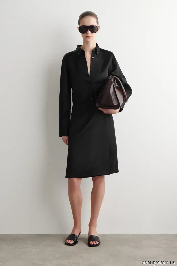 Se indossi la tendenza della gonna al ginocchio esattamente in questo modo, non sembrerai mai fuori moda.