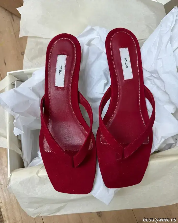 Black sandals will always remain in style, but this trending color is officially set to make waves in 2025.