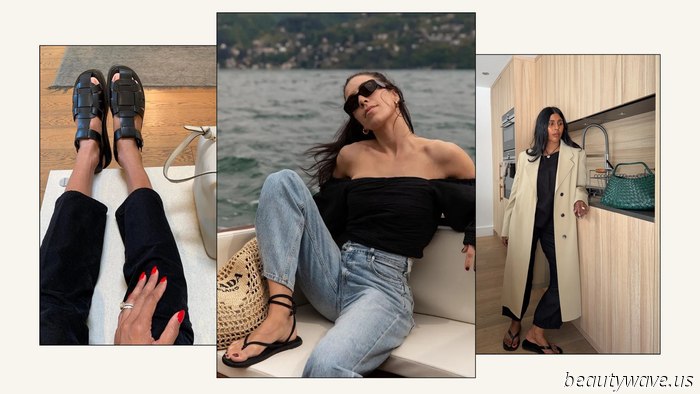 Simple or Not, Here Are the Black Sandal Styles I’ll Be Wearing Frequently This Season