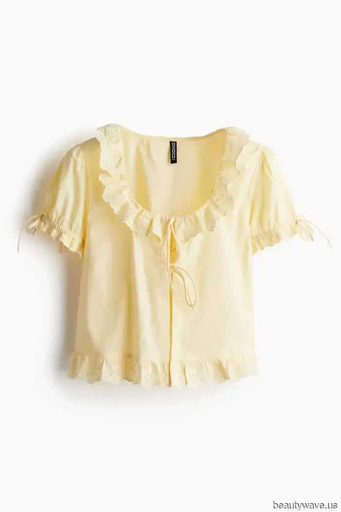 Suddenly, blouses are everywhere—but only the most stylish individuals are donning them in this particular hue.