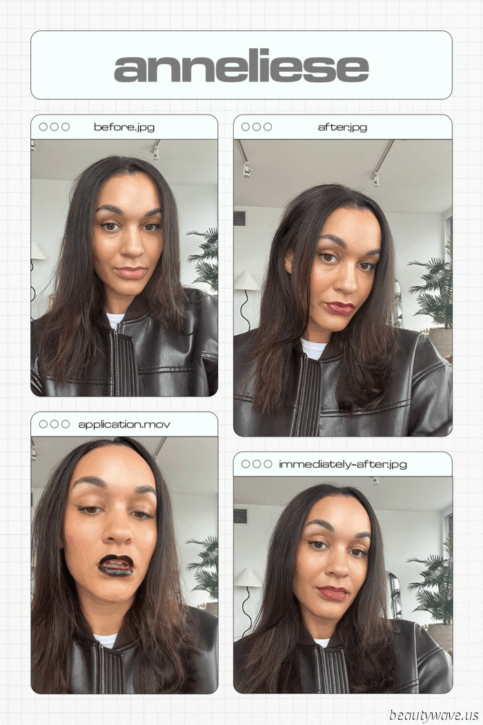$4 und 8 Stunden später: Die Lippenfarbe zum Abziehen, die den ganzen Tag hält