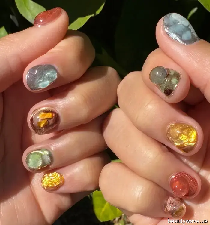 Crystal-Inspired Nail Designs Are Set to Be Trendy This Spring—Here Are 9 That I've Already Pinned for You.