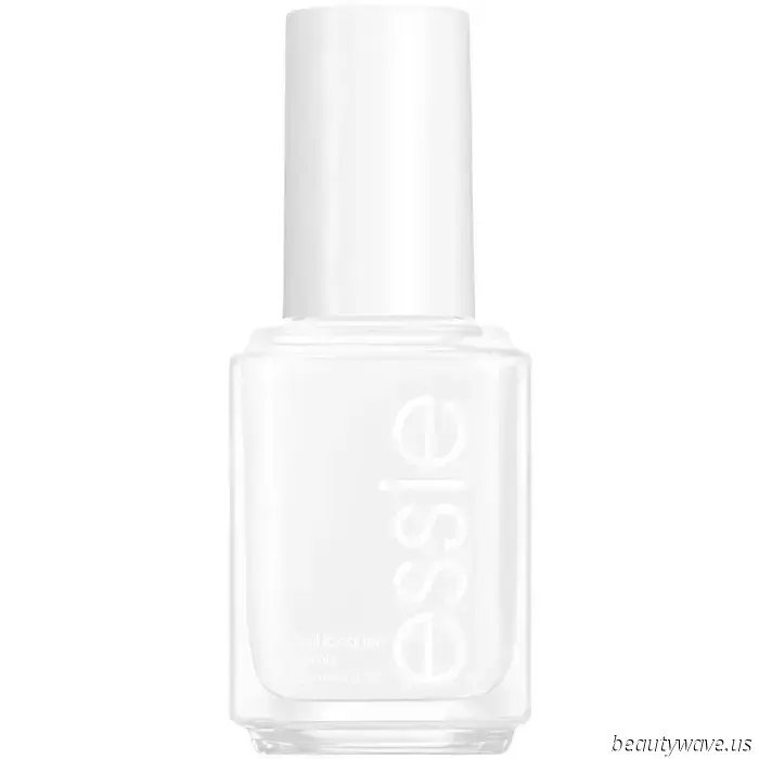 If you find French tips uninteresting, you should consider the half-moon manicure instead.