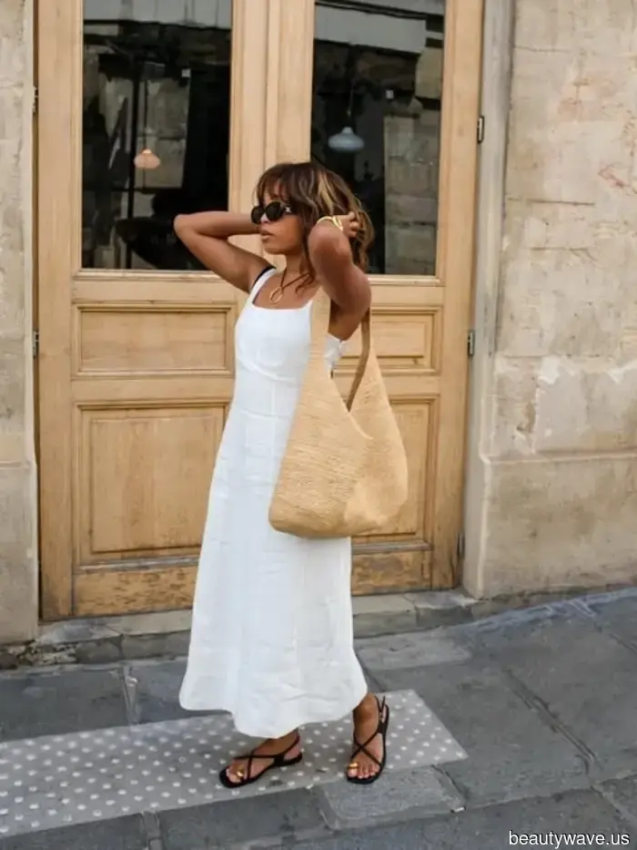No, not cotton dresses—French women are repeatedly wearing these stylish linen trends this spring.