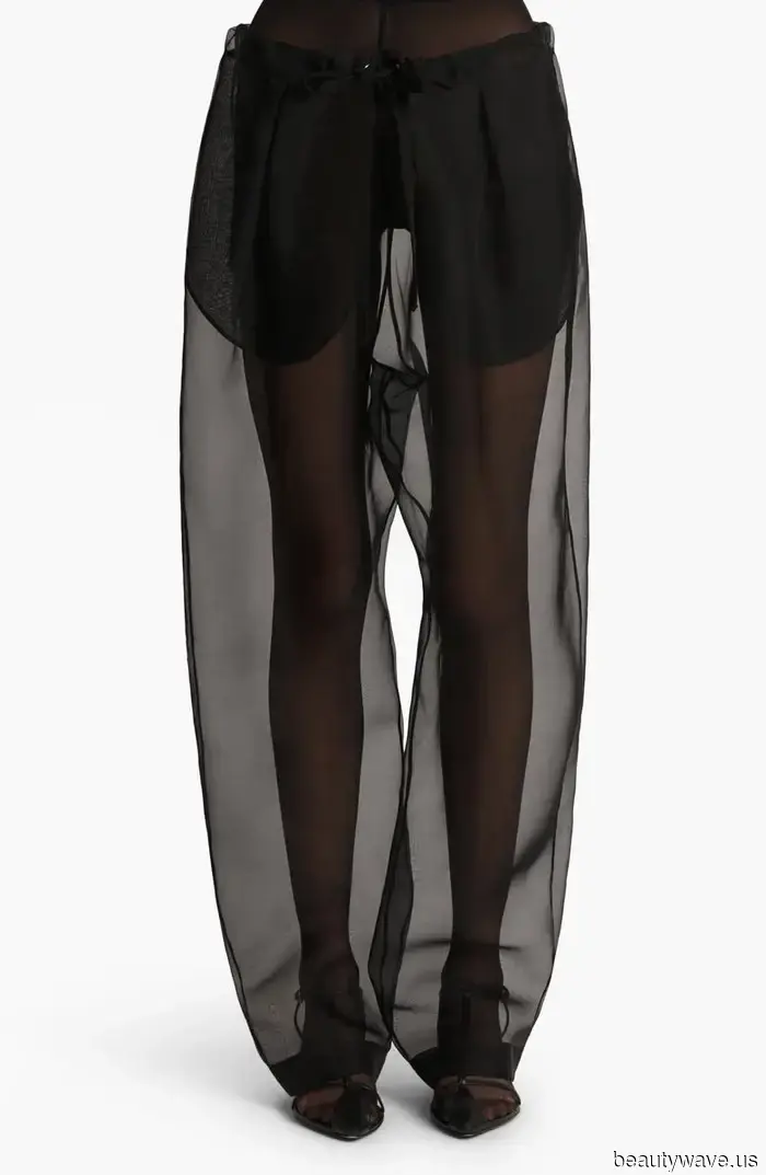 Questo è il modo meno spaventoso di indossare la tendenza dei vestiti trasparenti.