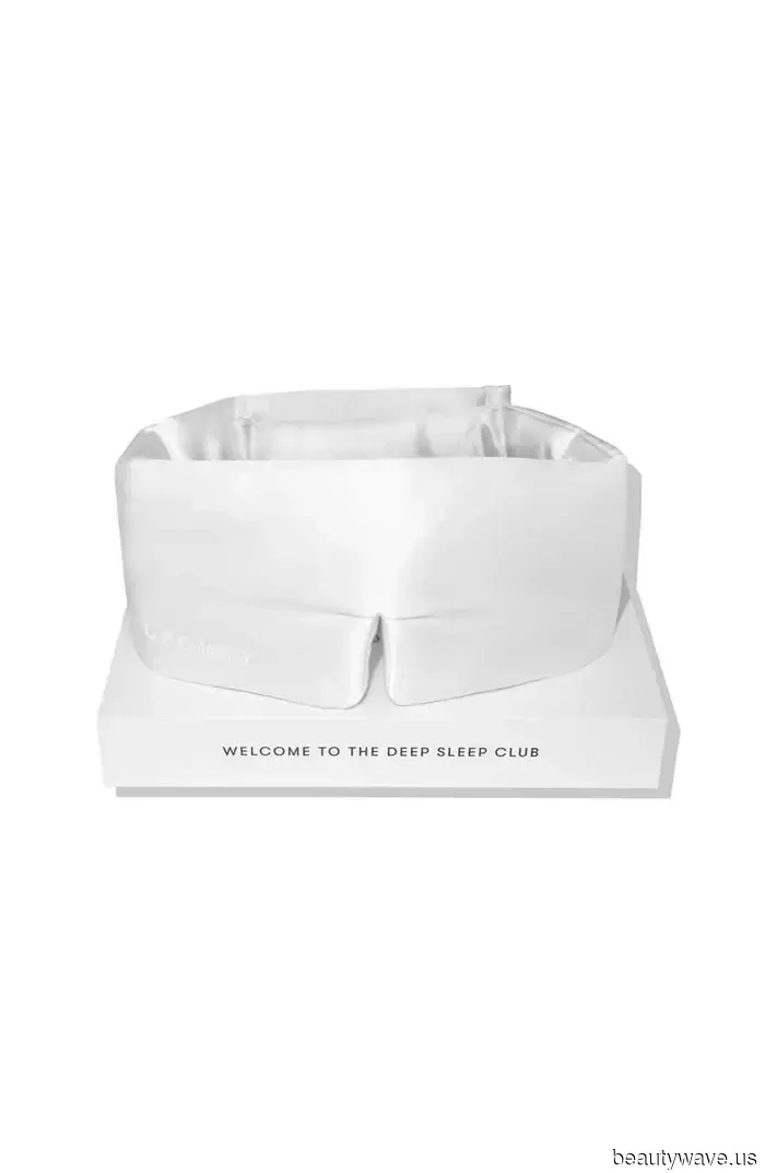 I consistently notice premium travelers donning Maude Apatow's preferred sleep mask while flying.