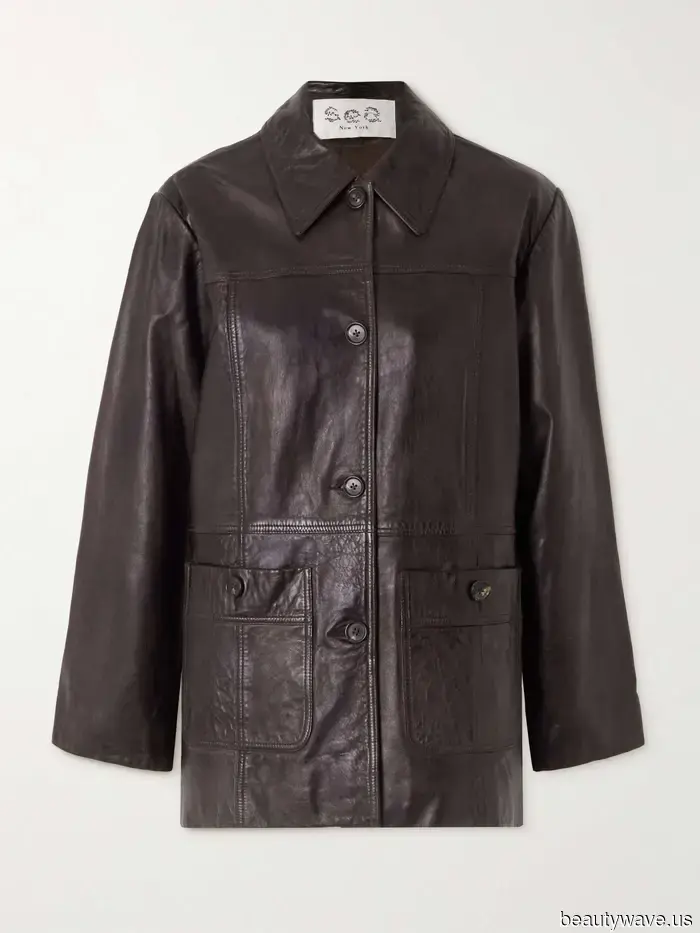 Jennifer Lawrence Recently Donned the Stylish Leather Jacket That Is at the Top of My Colleagues' Winter Wish Lists.