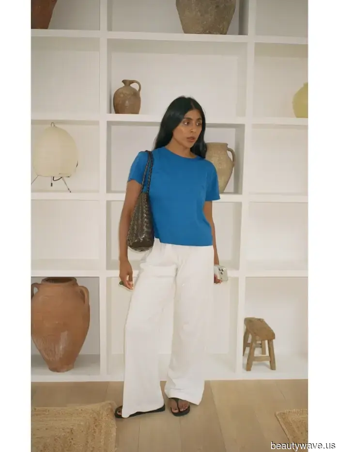 Farewell to the White Tee—Opt for This Unconventional Top If You Aspire to Style Like a Fashionista.