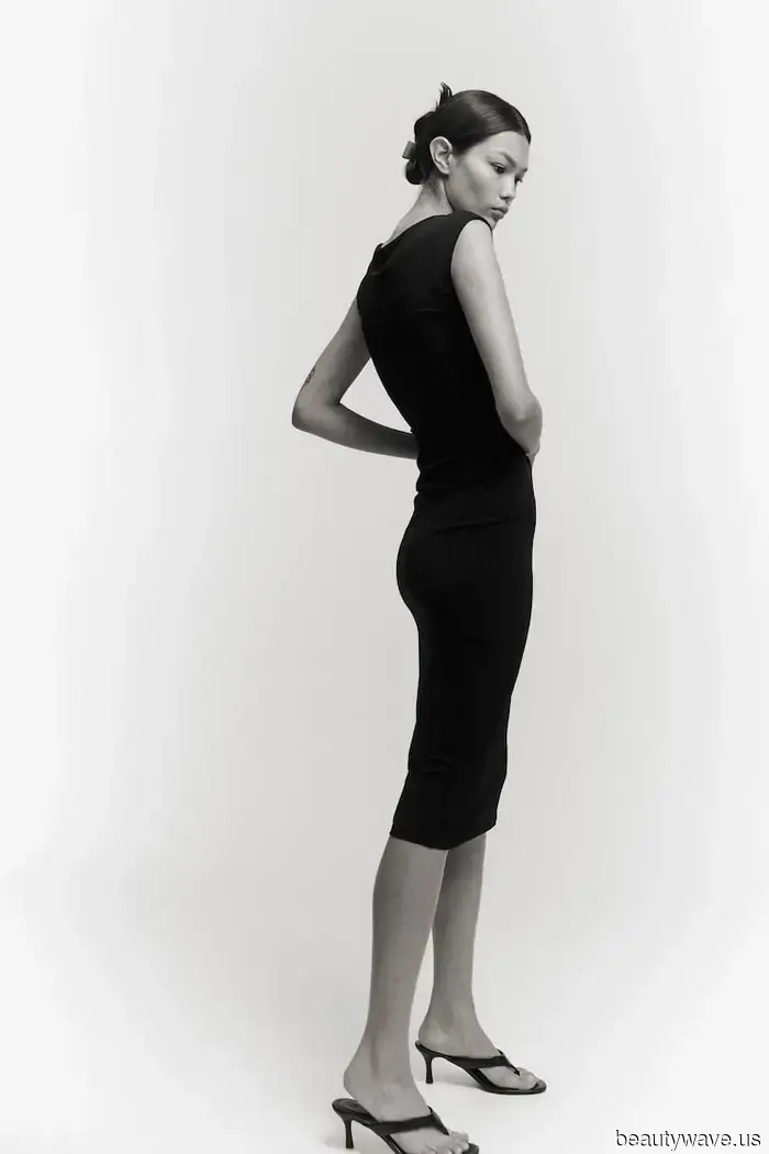 Si la comodidad de unos vaqueros y una camiseta viniera en forma de vestido, se vería muy parecido a esto&hellip;