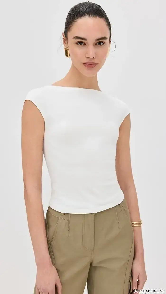 I’m Replacing My Crewneck Tees with These 7 Elegant Neckline Styles.