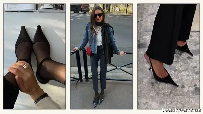 Kaia Gerber has confirmed: party attire looks most stylish with this trending heel design.